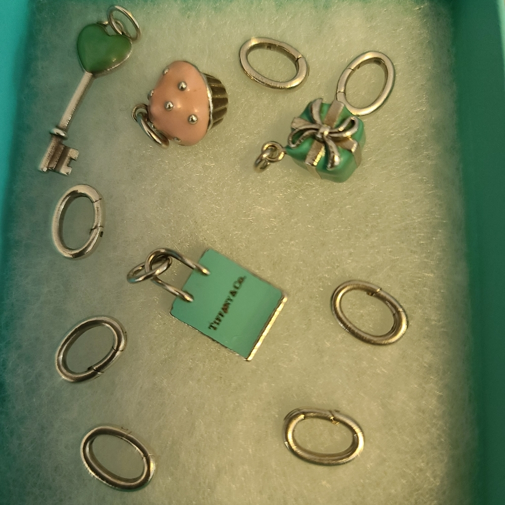 Tiffany & Co charms and clasps